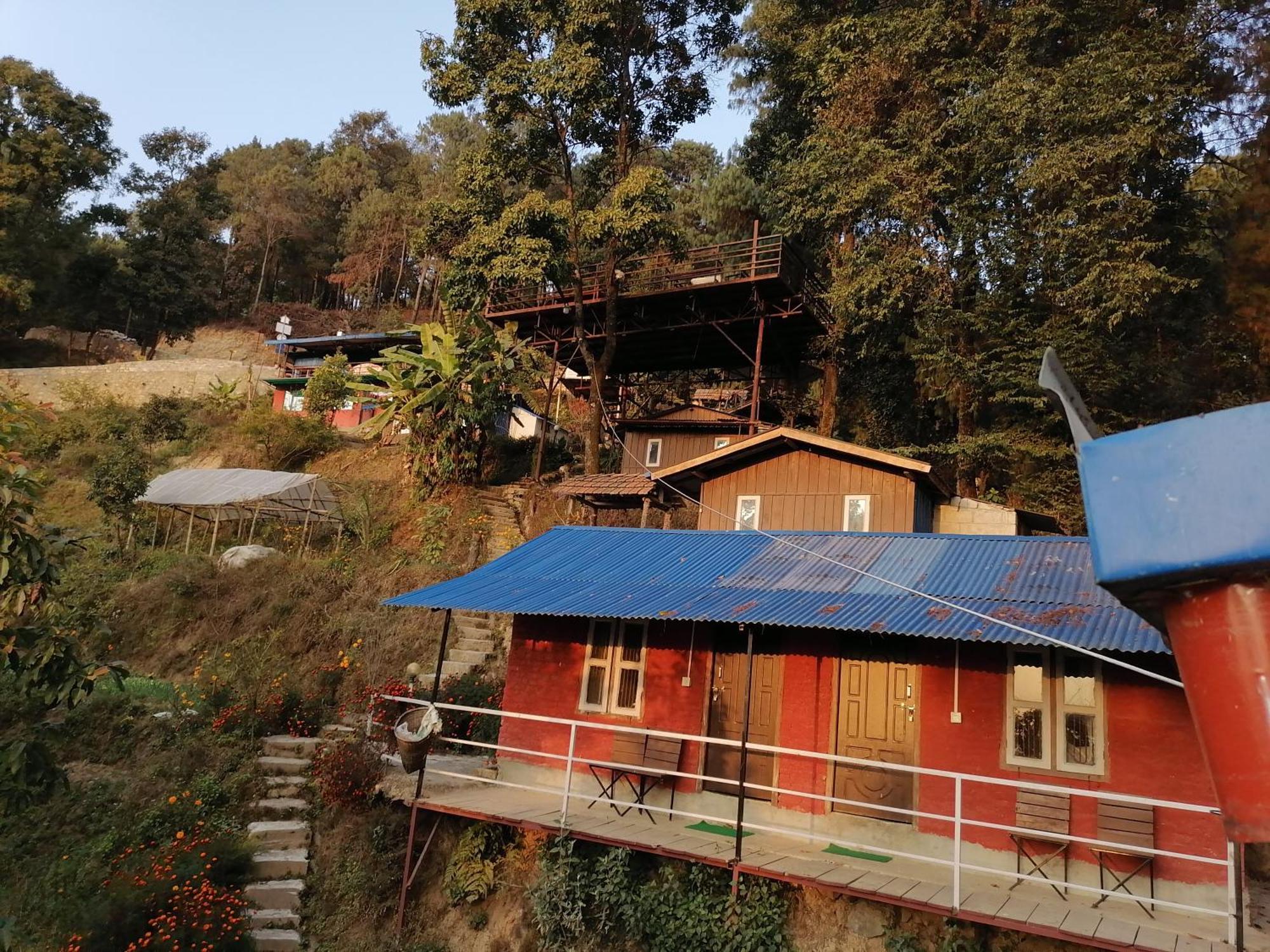 Jungle Crown Organic Homestay Nagarkot Bilik gambar